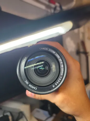 Lente Canon 18-135 IS