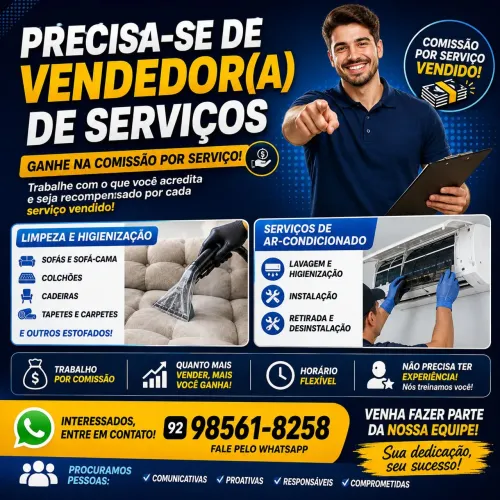 Divulgador e vendedor de serviços