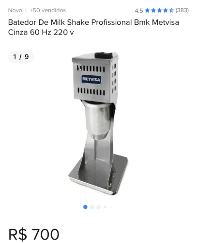 Batedor de Milk shake 