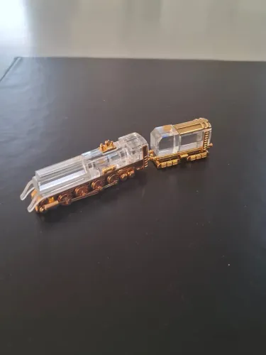 Locomotiva em cristal swarovski 