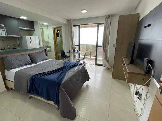 Studio com 1 dormitório para alugar, 28 m² por R$ 3.500,00/mês - Calhau - São Luís/MA