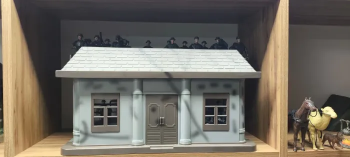 Maquetes de exército americano colecionáveis 
