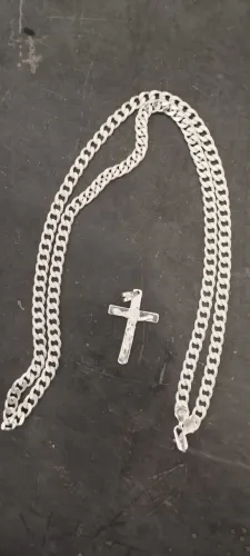 Cordão de Prata legítima 925 