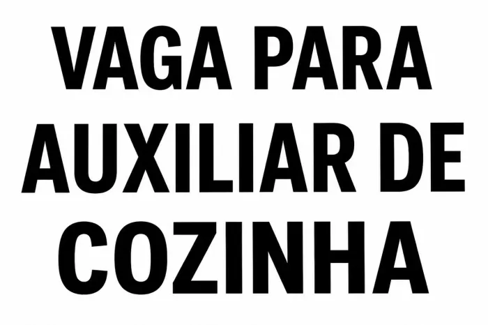 AUX DE COZINHA