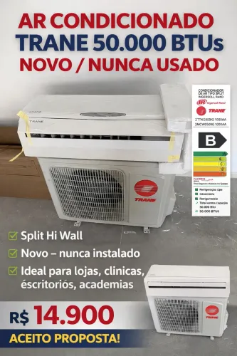 Ar Condicionado TRANE 50.000 BTUs - NOVO / NUNCA USADO
