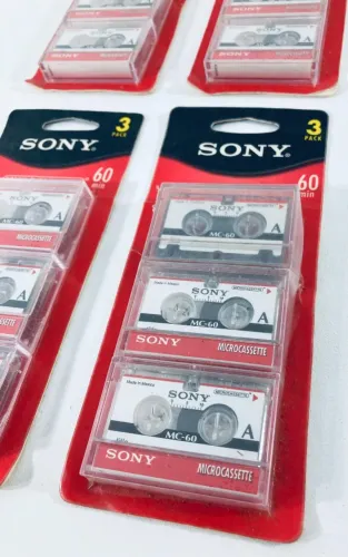 Fita Microcassete Sony MC-60