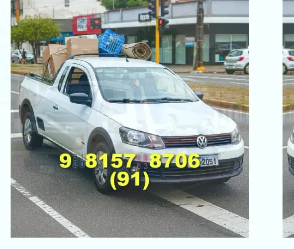 Frete 91~9|8157@8706 - André oferece transporte seguro e rápido!