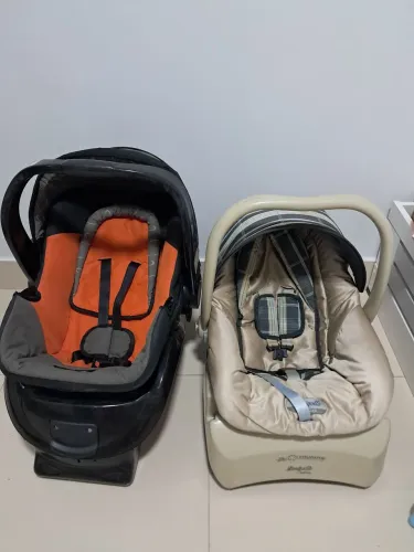 Cadeirinha e bebê conforto