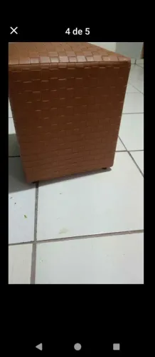 Pufe Novo couro
