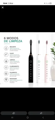 ESCOVA DE DENTE ELÉTRICA
