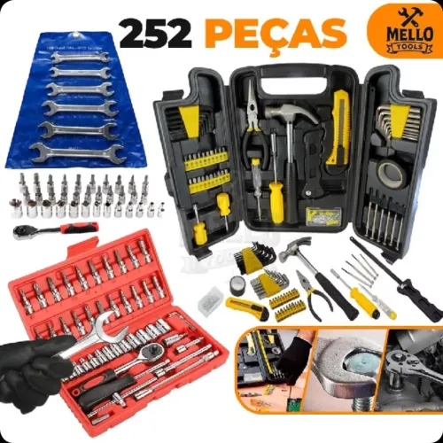 Maleta 252 peças LUATEK