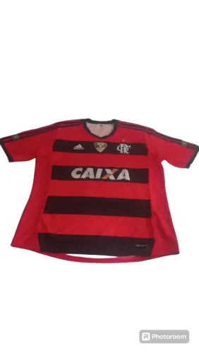 Camisa Flamengo campeão da copa do Brasil 2013 Adidas tamanho GG