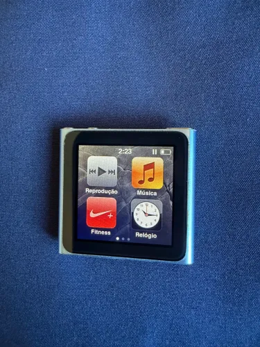 Apple iPod Nano 6th Geração - 8 Gb - Azul - touch screen