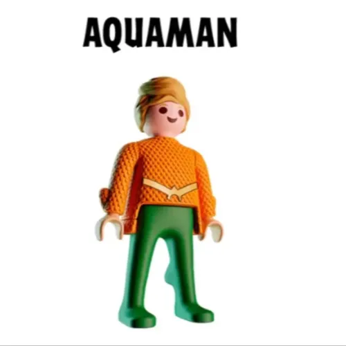 Kinder Ovo Playmobil DC - Aquaman