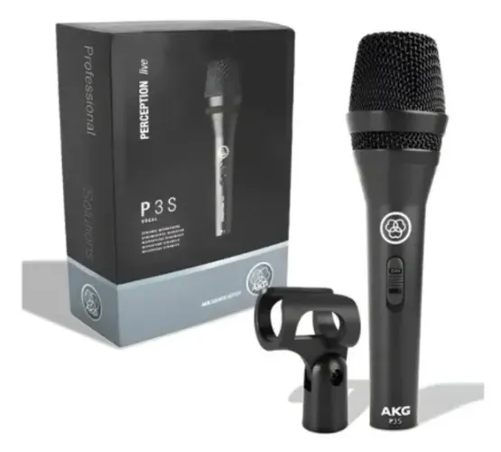 Microfone AKG P3s Dinâmico