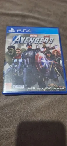 Jogo Avengers PS4 com Steel Book