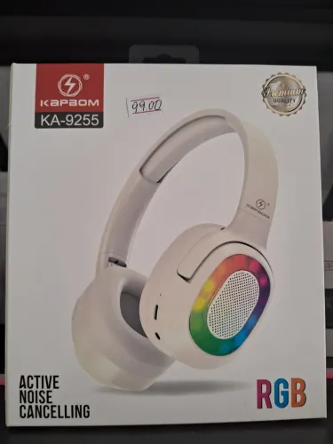 Fone de Ouvidos Kapbom KA-9255 RGB cor branco