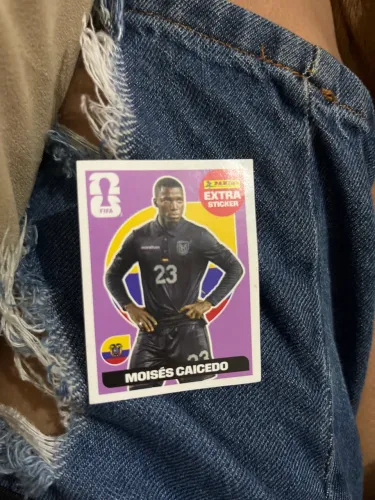 Figurinha legend do Moisés caicedo