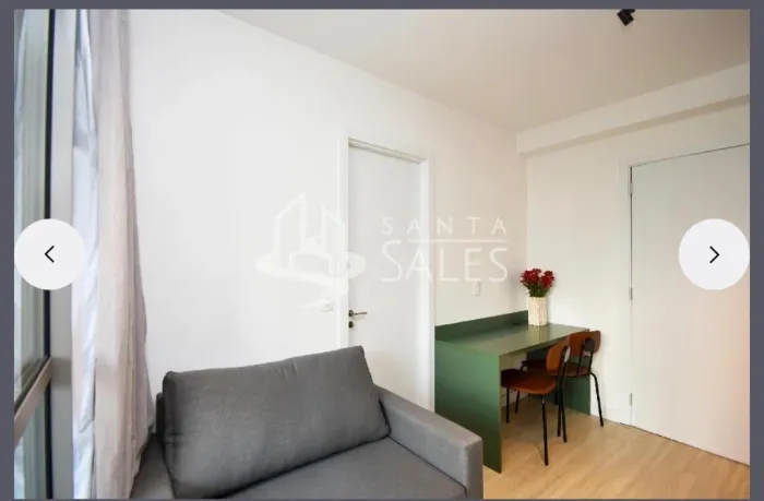 Apartamento para locação em Pinheiros, São Paulo-SP! 1 quarto, 1 banheiro, 26m² de área! V