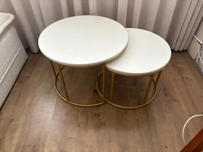 Conjunto mesa de centro novo