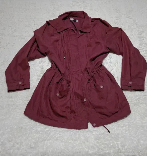 Jaqueta Parka Forrada Magenta Unissex