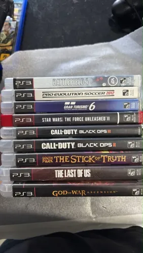 Ps3 lote 9 jogos(ENVIO OLXPAY)