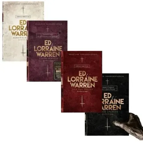 Coleção Completa Especial Terror - Ed e Lorraine Warren 4 Volumes