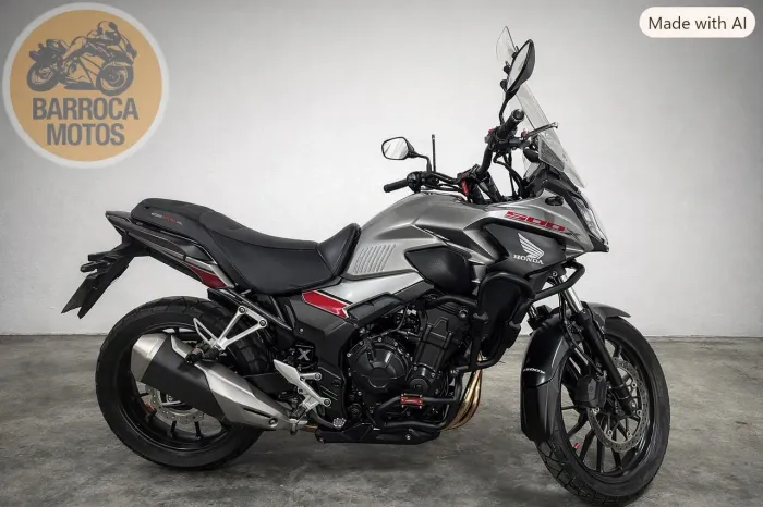 CB 500X * EXTRA !!! VÁRIOS ACESSÓRIOS * PRATA 2020/2020