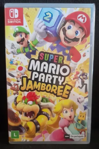 Super Mario Jamboree Nintendo Switch Físico Novo Lacrado