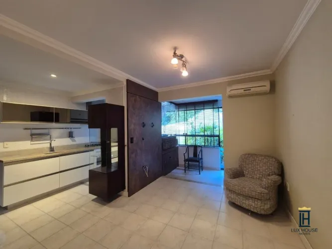 Apartamento 2 Dormitórios 50m do Mar com Vista em CanaJurê - Locação Anual