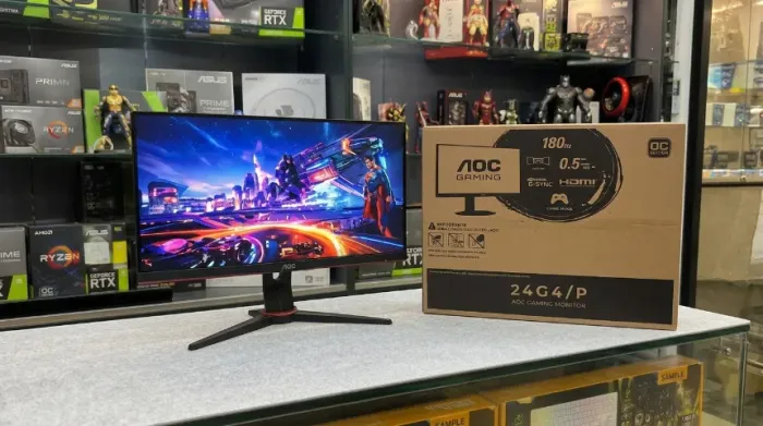 Monitor AOC 24G4/P - 180Hz + 0,5ms IPS Gamer