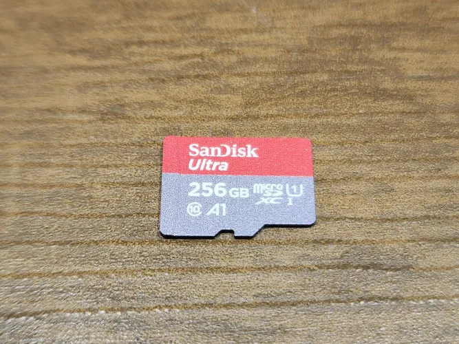 CARTÃO DE MEMÓRIA 256GB SANDISK MICRO SD A1 CLASSE 10 - ORIGINAL