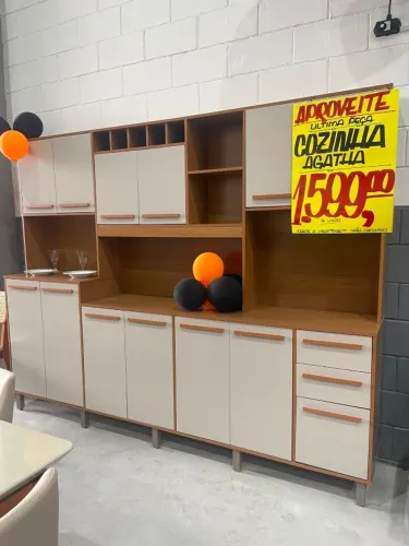 ÚLTIMA PEÇA, KIT DE COZINHA 13 PORTAS (QUEIMA DE MOSTRUÁRIO)