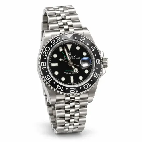 Relógio Masculino Rolex GMT-Master II Pepsi 40 mm Aço Jubilee - Base Eta
