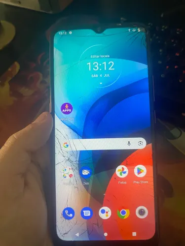 Celular moto e7 64gb vermelho
