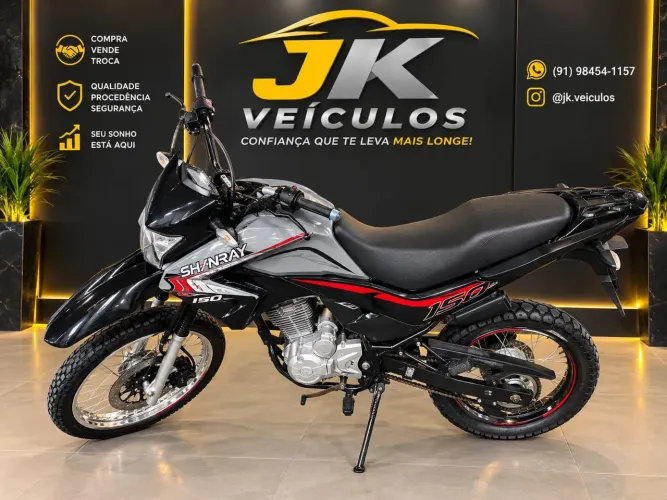 Shineray SHI 175 CC 2025 com tanque cheio.