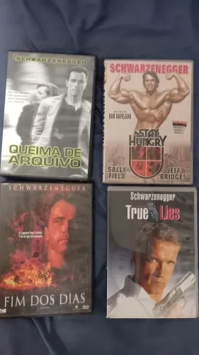 Dvds coleções schwarzenegger clássicos