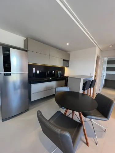 Apartamento 1 quarto vista mar, mobiliado no jardim oceania, joao pessoa