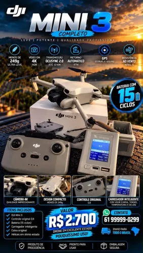Drone mini 3 4k