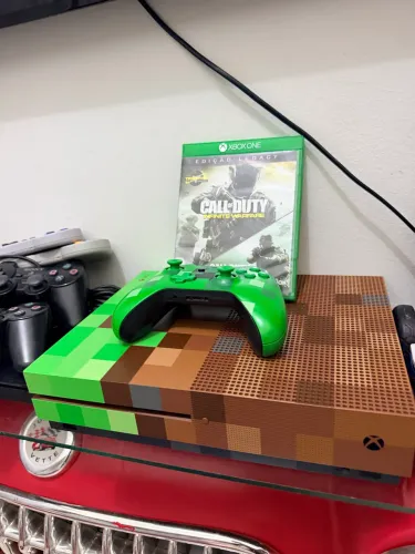 Xbox one s Minecraft edição limitada 1tb