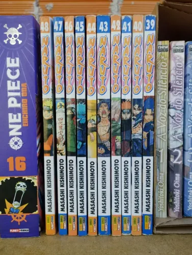 Naruto volumes 39-48