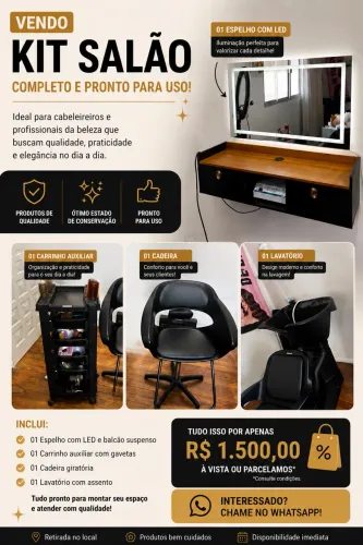 Kit salão de beleza 
