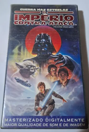 Fita Vhs original Guerra nas Estrelas O Império Contra Ataca ( Legendado)