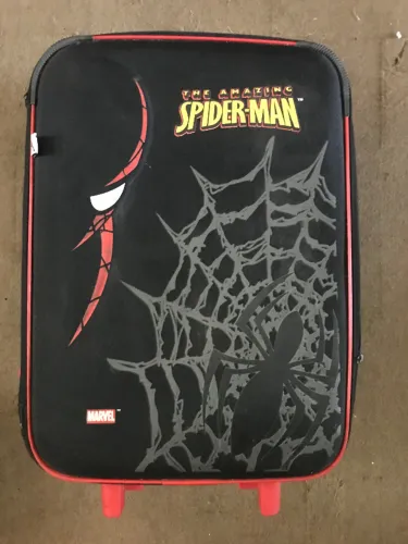 Mala de Viagem c/ Rodinhas Spider-Man Homem Aranha