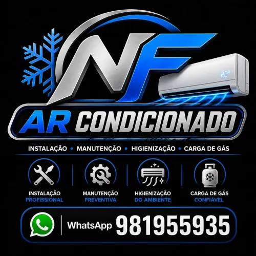 Ar condicionado, manutenção, instalação limpeza