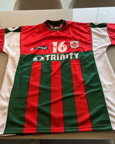 Camisa da Portuguesa Santista ano 2001 Lotto