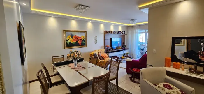 Apartamento com 4 quartos para Alugar em Florianópolis! Vista Mar, Mobiliado e 2 vagas - B