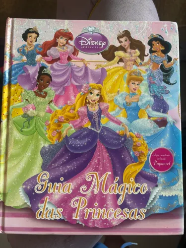Livro Guia Mágico das Princesas Disney