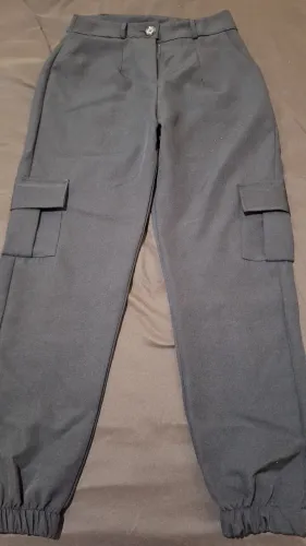 Calça cargo alfaiataria Tam P