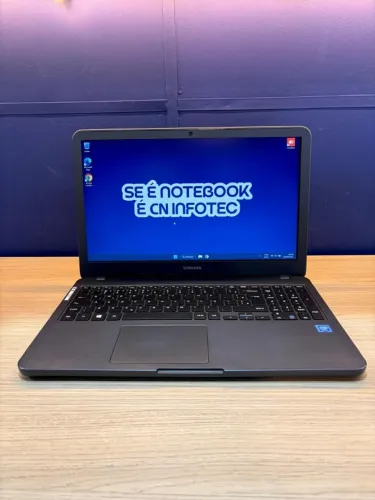 NOTEBOOK SAMSUNG NP350XBE INTEL CELERON 4205U RAM 8GB SSD 120GB TELA 15.6 W11 - 12X SEM JU